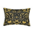 thumbnail image 2 of Lumbar Pillow with Jacobean Design, 2 of 5