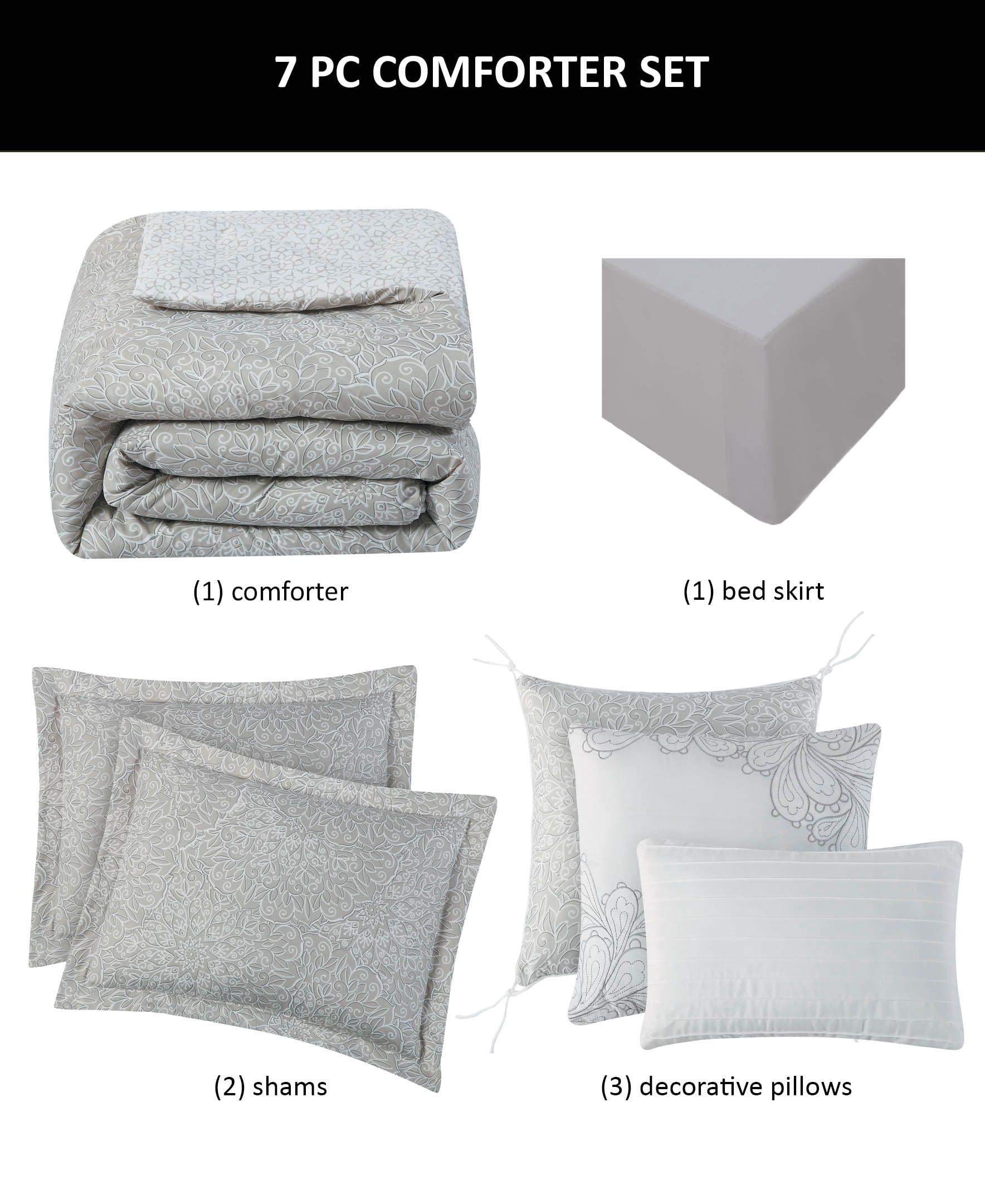 Napoli Reversible 7 Piece Comforter Set by Studio 17