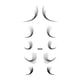 thumbnail image 4 of Tatuajes temporales de pelo de bebé, 6 tipos de tatuajes impermeables, maquillaje corporal para mujeres, peluquería, bricolaje, pegatinas para el cabello., 4 of 9