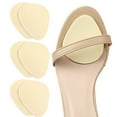 thumbnail image 1 of Almohadilla para el antepié de 6 uds, almohadilla duradera para mujer, cojín para la mitad del dedo del pie, suministros para el cuerpo transpirables, 1 of 7