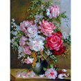 thumbnail image 1 of Kits Bordado Punto Cruz Flores DIY Costura Estampada 11CT Cgtredaw, 1 of 10