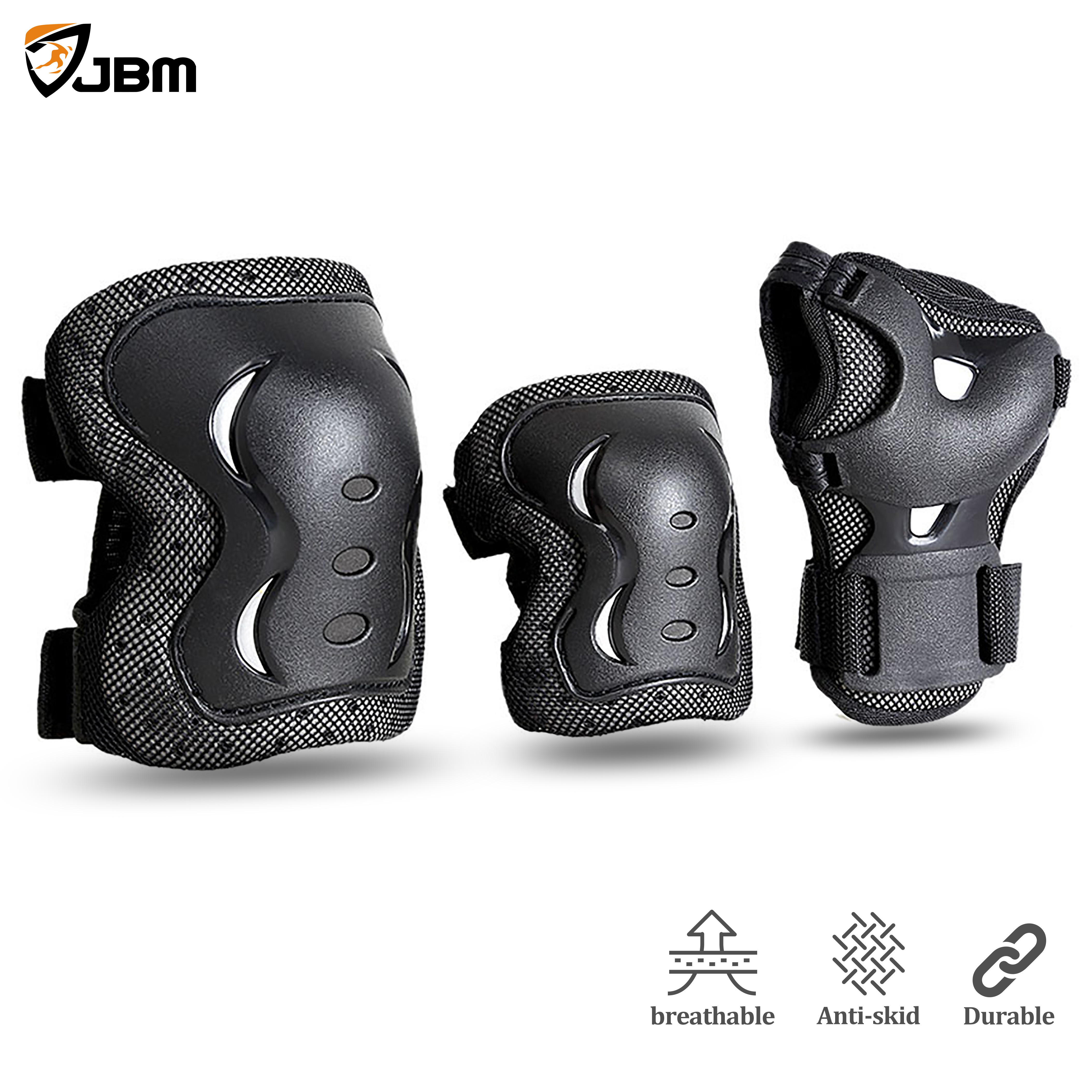6/7PCS Kids Girls Boys Safety Protective Knee/Elbow/Wrist Guard Gear Pad Sets US