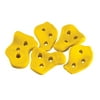 Gorilla Playsets Rock Climbing Wall Plastic Rocks - Yellow (5-Pack)