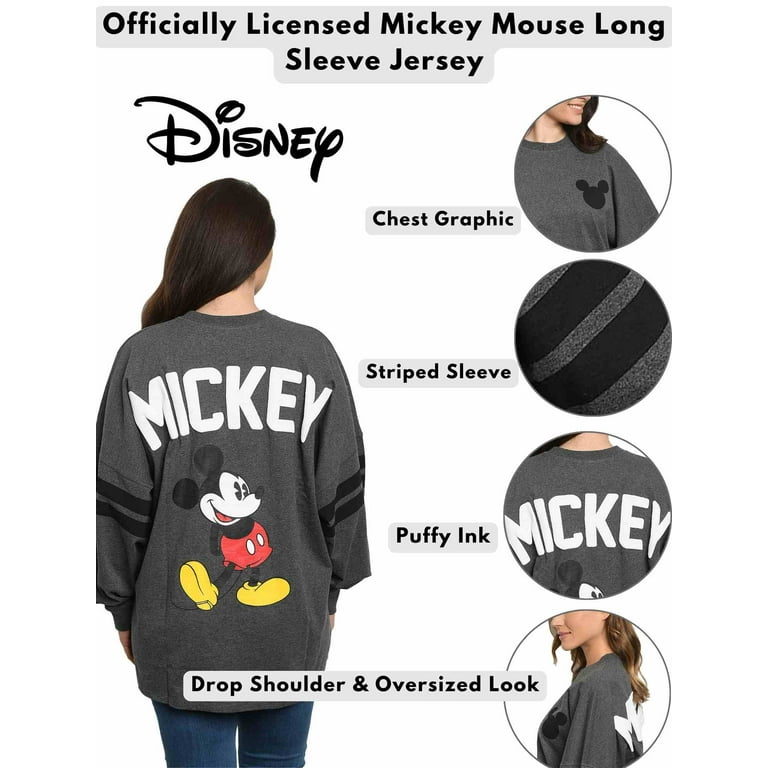 Disney's Mickey Mouse Oversized Sweatshirt for Women in Disney's Mickey Mouse Oversized Sweatshirt for Women in