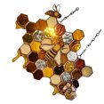 thumbnail image 1 of Matsuzay Colgante colgante de ventana de panal de abeja impermeable reutilizable abejorro decoración artística placa de puerta decoración de Decoración del hogar Matsuzay HA034990-00, 1 of 6