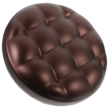 Round Stool Seat Cushion Leather Barstool Chair Pad 1 Piece
