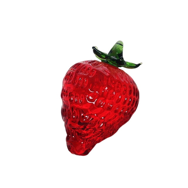 Estatua decorativa, figura escultural para sala de estar, hogar, fiesta, comedor, mesa Fresa 5cmx7cm