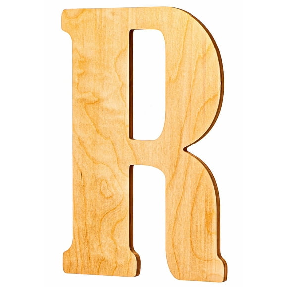 UNFINISHEDWOODCO Vintage 23 Inch Tall Letter R, 23