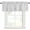 White, variant on White Moroccan Kitchen Valances for Windows, Boho Morocco Geometric Quatrefoil Grid Bathroom Window Valances 54x18 Inch Rod Pocket Window Treatments Valance Curtains for Living Room Bedroom Decor
