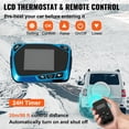 thumbnail image 4 of VEVOR Diesel Air Heater 8KW 12V All In One LCD Thermostat Boat Motorhome Truck Trailer, 4 of 9
