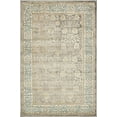 thumbnail image 7 of New Area Rug - Traditional - Classic - Border - Floral - Oriental - Idoor - Carpet - Collection (4' 1" x 6' 1" Rectangle, Gray/Ivory), 7 of 7