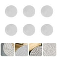 thumbnail image 2 of Retro Coasters Silver PVC 6 Pcs, 2 of 6