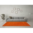 thumbnail image 3 of Ahgly Company Machine Washable Indoor Rectangle Abstract Yellow Contemporary Area Rugs, 4' x 6', 3 of 4