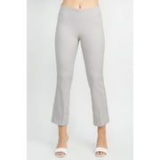 Adrianna Papell Mid Waist Pull On Solid Straight Pants by Curated Brands