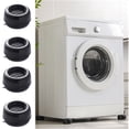 thumbnail image 1 of Djiypn Washing Machine Foot Pads for Anti-vibration and Anti-Walk | Anti Vibration Pads for Washing Machine, Reduce Noise Rubber Feet Pads for All Kinds of Furniture, Set of 4, 1 of 7