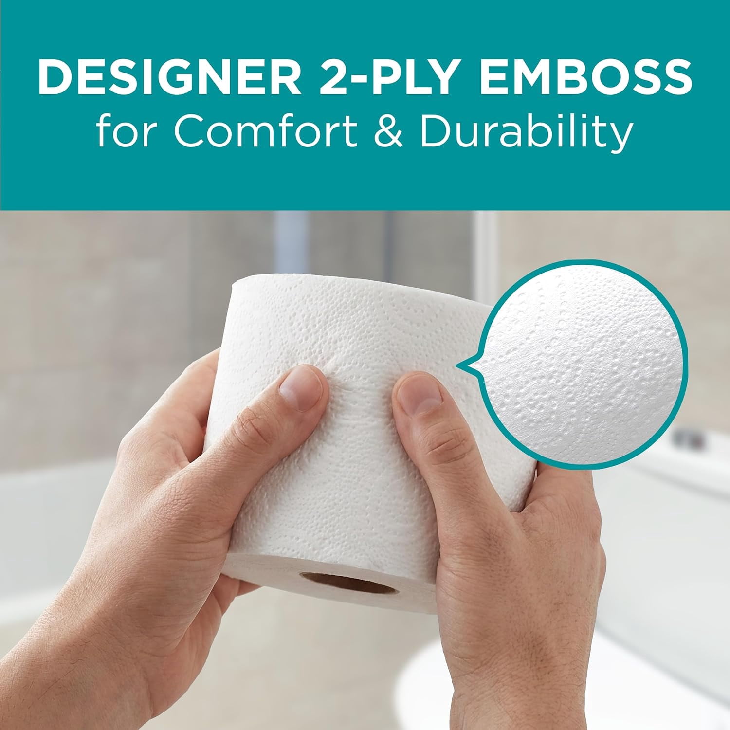 Angel Soft Professional Series by PRO 2-Ply Embossed Toilet Paper, White, Individually Wrapped, 450 Sheets Per Roll, 80 Toilet Tissue Rolls Per Case, 16880