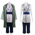 thumbnail image 3 of Tsunade Inspired Character Wear Women’s Complete Outfit Set with Coat and Top, 3 of 5
