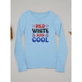 thumbnail image 3 of Red White And Cool Long Sleeve Toddler -Image by Shutterstock,  4 Toddler, 3 of 4