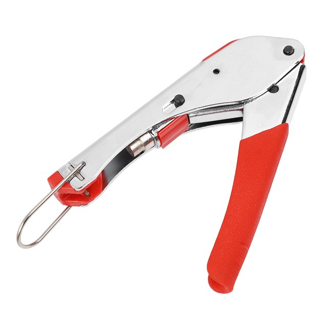 Coaxial Cable Crimper, Easy To Use High Precise Portable Tool Steel Wire Stripper Sturdy for Repair