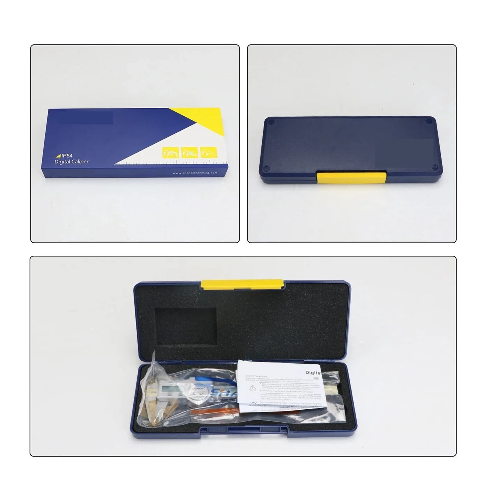 Digital Caliper 0-150 Mm/6" Stainless Steel Digital Caliper Vernier Caliper Gauge Micrometer Electronic ,Easy to Use