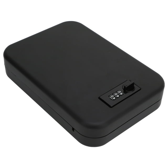 Caja De Seguridad Portátil, Caja De Seguridad Antipalanca Versátil De Alta Resistencia Compacta Para Mesita De Noche, Coche De Viaje