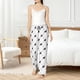 thumbnail image 4 of Balery Black Rabbit Pantalones de pijama para mujer, pijamas ultraligeros, pantalones de estar por casa-X-Large, 4 of 6