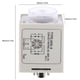 thumbnail image 3 of Retardo AH3-3 Relé De Tiempo Interruptor De Temporizador De Retardo Ajustable AC 220V Para De Control Automático, 3 of 7