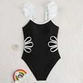 thumbnail image 4 of UYYX Girls Swim Suit Girl Swimsuit Size 10-12 Girls Swimsuit, Straps Cut Out One Piece Bathing Suit Girls' Swimwear, 4 of 7