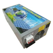 40000W Peak 10000W Power Inverter (5000W 110V Or 5000W 220V) Low Frequency Split Phase Pure Sine Wave Solar Converter 24V DC To 110V,220V AC 60Hz Frequency With UPS / Battery Charger / LCD Display