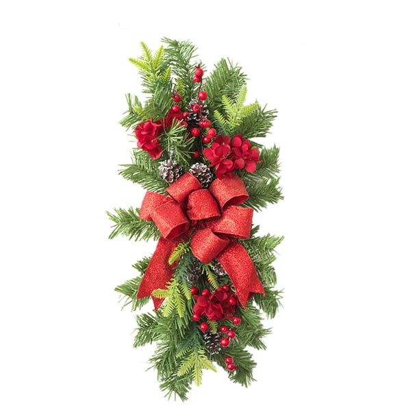 Guirnalda navideña Macarena decorativa artificial 55 cm x 25 cm