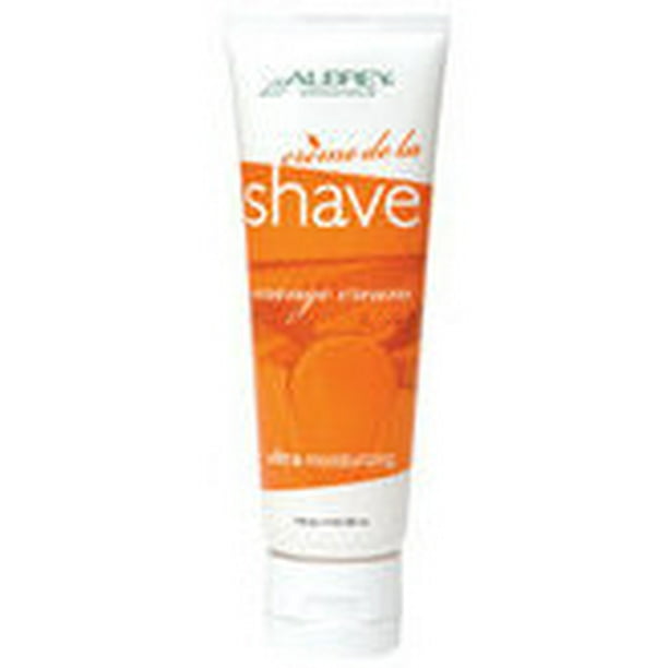 Orange Cream Shave Cream Aubrey Organics 4 oz Cream - Walmart.com ...