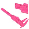 thumbnail image 6 of 0-80Mm Plastic Sliding Vernier Caliper Gauge Measure Tool Double Scale Ruler Rose Red, 6 of 9