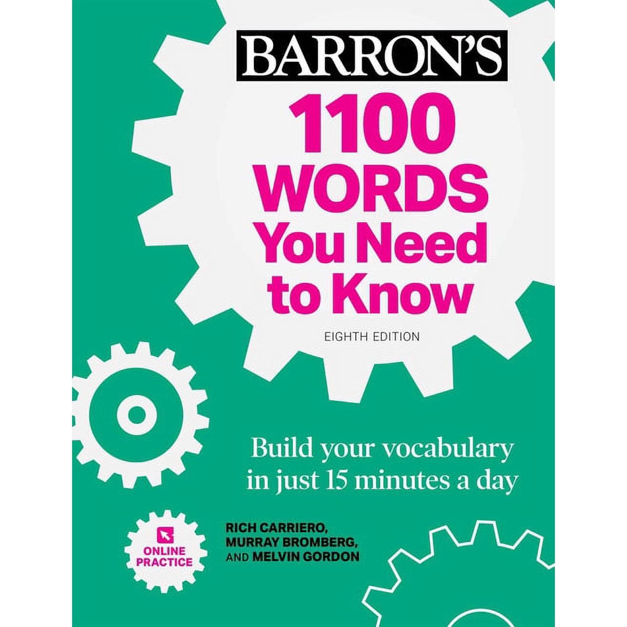 1100 Words You Need to Know + Online Practice: Build Your Vocabulary in Just 15 Minutes a Day!, (Paperback)