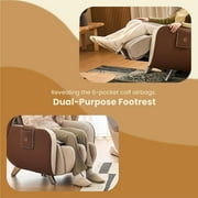 Massage Chair. Familie 2D Back Massage Chair Full Body Zero Gravity Massage Recliner. Compact SL Track Massage Chair with Calf Airbag Massager for Legs and Bluetooth Speakers