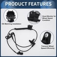 thumbnail image 4 of Unique Bargains ABS Wheel Speed Sensor Front Right ABS Sensor Anti-lock Braking System Sensor No.8954212100 for Toyota Corolla 2009-2013, 4 of 7