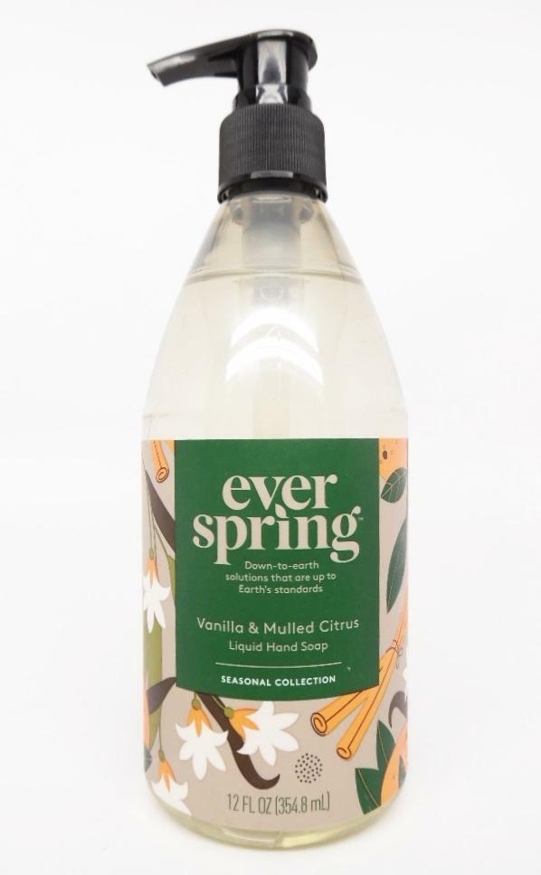 Everspring Seasonal Collection Liquid Hand Soap Vanilla & Mulled