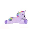 thumbnail image 4 of Gitzy Squishy Soft Purple Unicorn 14 Inch Stuffed Plush Toy, 4 of 4