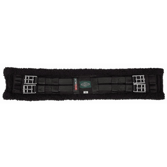 Henri de Rivel Dressage EquiCool Fleece Girth Black 26