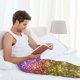 thumbnail image 5 of Fotbe Glitter Rainbow Pantalones de Pijama para Hombre, Pantalones de Dormir, Pantalones de Casa con Cintura Ajustable y Bolsillos-Large, 5 of 6