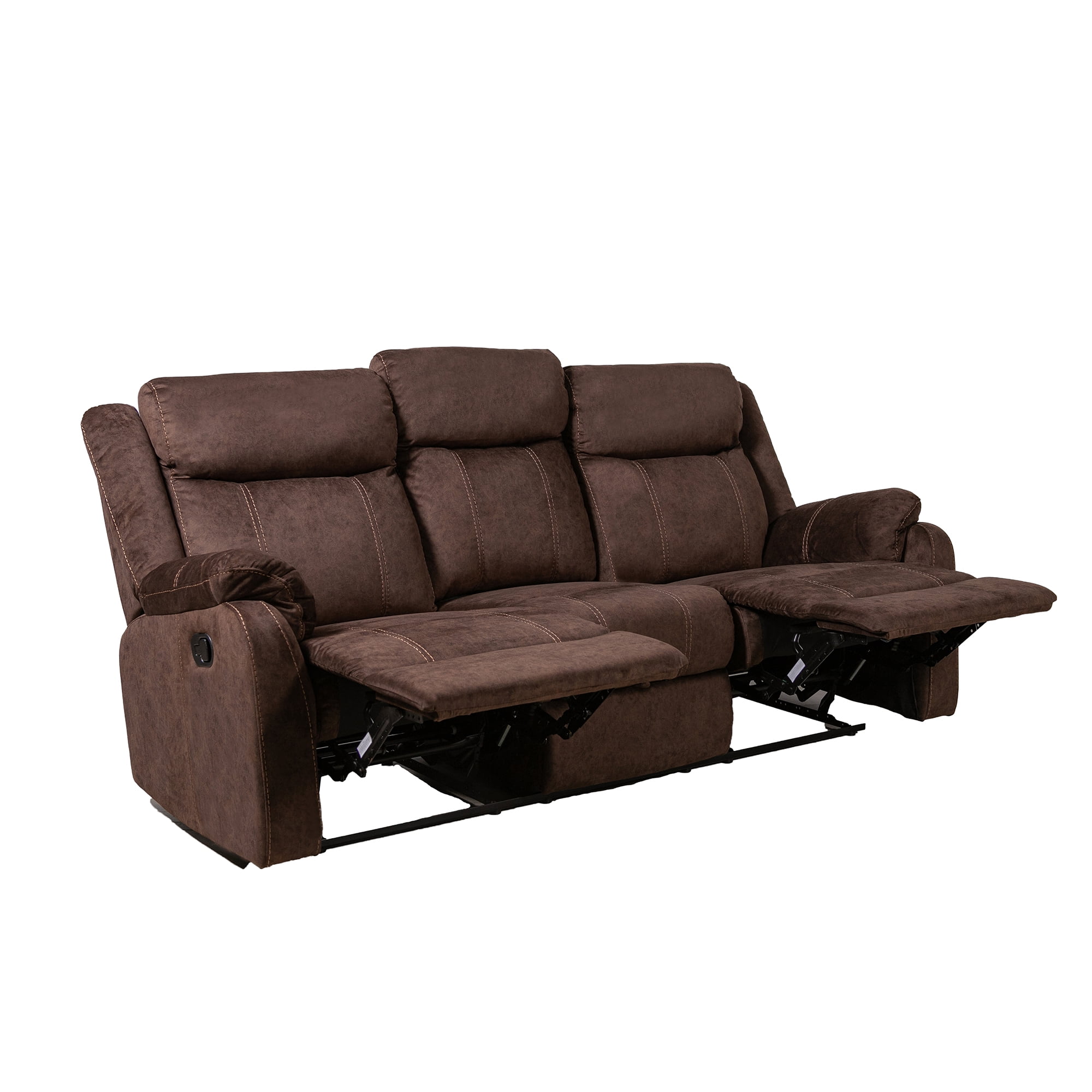 Global Furniture USA U7303C Domino Coffee Reclining Sofa with Storage Drawer