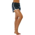 thumbnail image 4 of ToBeInStyle Women's Contrast Waistband Athletic Shorts, 4 of 7
