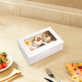 thumbnail image 4 of 20 recipientes para cupcakes con ventana e inserciones, 6 soportes para cupcakes, 4 of 7