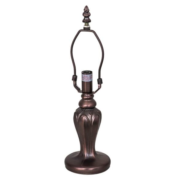 Meyda Tiffany 26960 Tulip 8" Tall Lamp Base - MultiColor