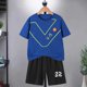 thumbnail image 2 of Odeerbi 3-14 Años Niños Trajes de Verano de Atletismo de Secado Rápido Deportes Correr Tops Pantalones Cortos Conjunto de Manga Corta Cuello Redondo Pantalones Cortos Traje, 2 of 6