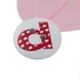 thumbnail image 3 of 100 botones de madera redondos con forma de letras para manualidades, costura y scrapbooking., 3 of 7