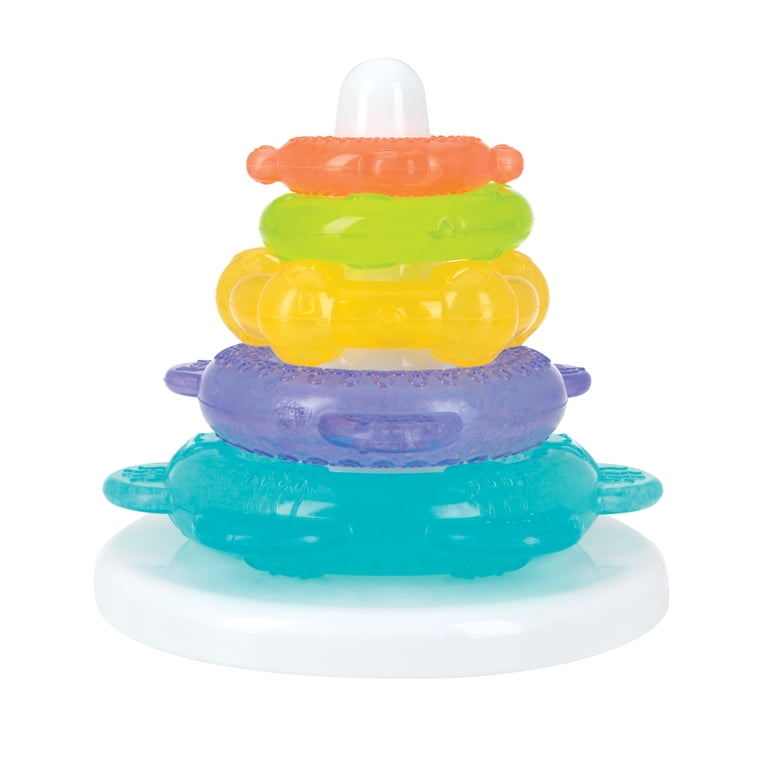 Nuby IcyBite Teether Tower with Gel Rings photo 6