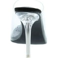 thumbnail image 4 of CAPE ROBBIN Allure Women's Dressy Peep Toe Clear Transparent Strap Slip On Clear Heels, 4 of 7