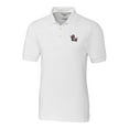 thumbnail image 2 of Men's Cutter & Buck White NC State Wolfpack Vault Advantage Tri-Blend Pique Big & Tall Polo, 2 of 3