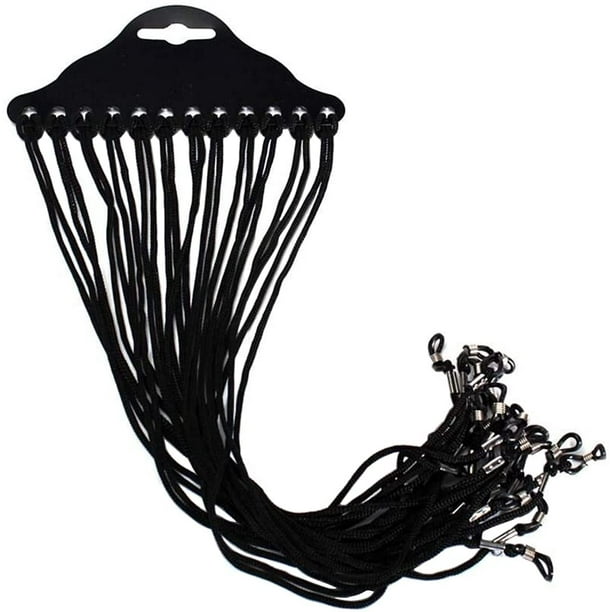 Pack of 12 Pcs Eyeglass Cord Reading Sunglass Neck Strap Nylon Braided