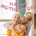 thumbnail image 5 of CY5O5ee Happy Mothers Day Banner Floral Pattern Mother'S Birthday Hanging Banner Garland Outdoor Home Mothers Day Celebration Party Decoration Supplies, 5 of 6